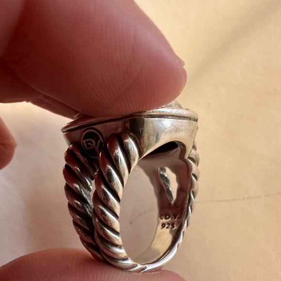 Authentic David Yurman 14mm Albion Amethyst size 7.5 - Picture 7 of 15